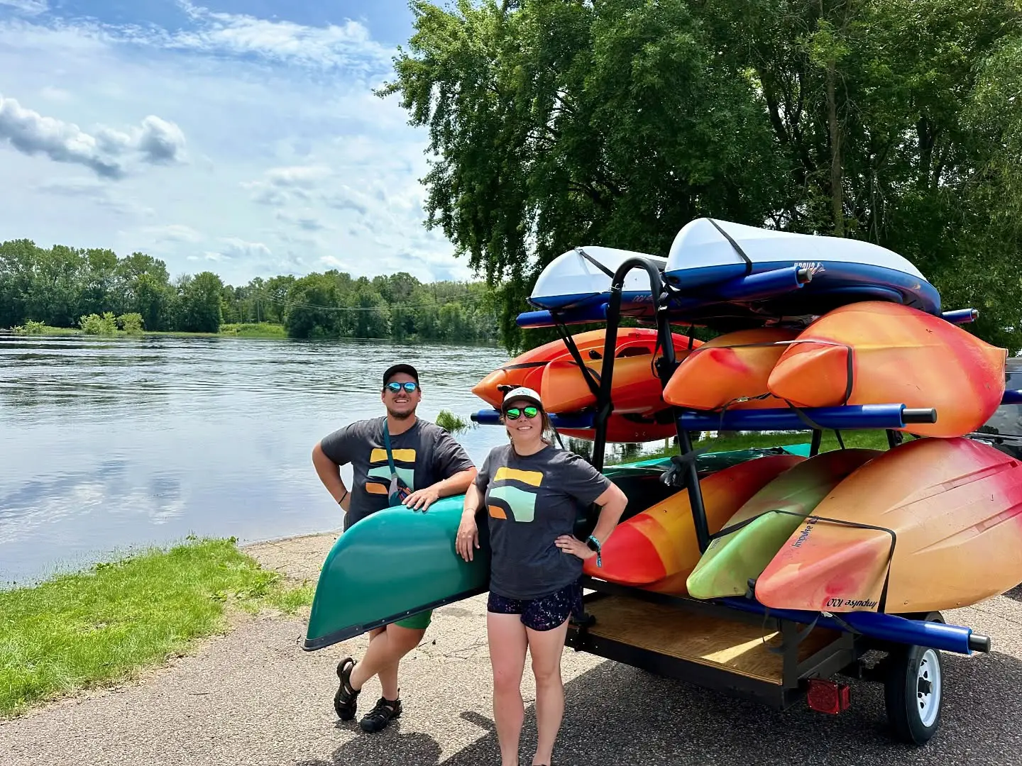 canoeing eau claire, wi