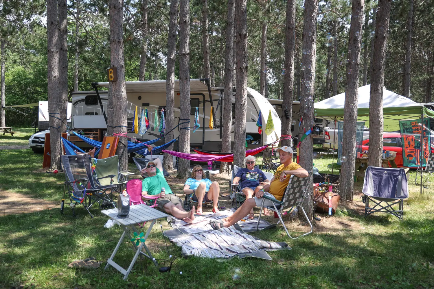 camping at the pines music park eau claire, wi